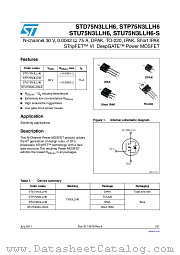 STD75N3LLH6 datasheet pdf ST Microelectronics