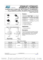 STF80N10F7 datasheet pdf ST Microelectronics