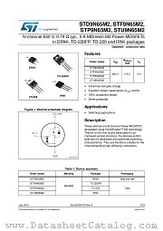 STU9N65M2 datasheet pdf ST Microelectronics