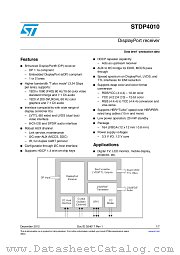 STDP4010-AD datasheet pdf ST Microelectronics