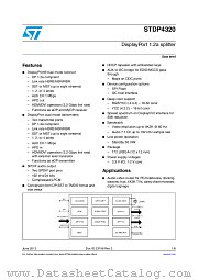 STDP4320-BA datasheet pdf ST Microelectronics
