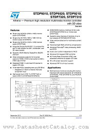 STDP7310 datasheet pdf ST Microelectronics