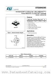STE88N65M5 datasheet pdf ST Microelectronics