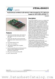STEVAL-IDS002V1 datasheet pdf ST Microelectronics