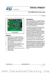 STEVAL-IFN003V1 datasheet pdf ST Microelectronics