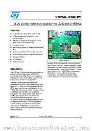 STEVAL-IFN004V1 datasheet pdf ST Microelectronics