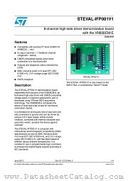 STEVAL-IFP001V1 datasheet pdf ST Microelectronics