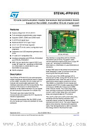 STEVAL-IFP016V2 datasheet pdf ST Microelectronics