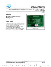STEVAL-IFS017V4 datasheet pdf ST Microelectronics
