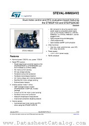 STEVAL-IHM034V2 datasheet pdf ST Microelectronics