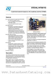 STEVAL-IHT001V2 datasheet pdf ST Microelectronics