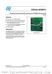 STEVAL-IHT007V1 datasheet pdf ST Microelectronics