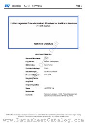 STEVAL-ILL016V2 datasheet pdf ST Microelectronics