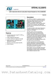 STEVAL-ILL038V2 datasheet pdf ST Microelectronics
