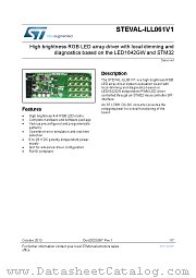 STEVAL-ILL061V1 datasheet pdf ST Microelectronics