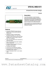 STEVAL-IME010V1 datasheet pdf ST Microelectronics