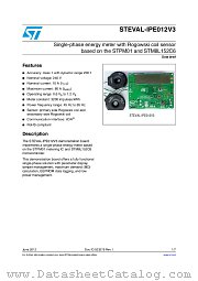 STEVAL-IPE012V3 datasheet pdf ST Microelectronics