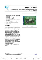 STEVAL-ISA042V2 datasheet pdf ST Microelectronics