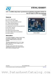 STEVAL-ISA068V1 datasheet pdf ST Microelectronics
