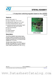 STEVAL-ISA088V1 datasheet pdf ST Microelectronics