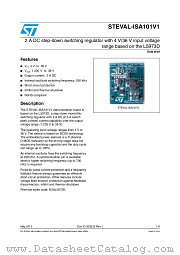 STEVAL-ISA101V1 datasheet pdf ST Microelectronics
