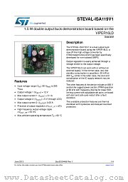 STEVAL-ISA119V1 datasheet pdf ST Microelectronics