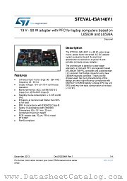 STEVAL-ISA148V1 datasheet pdf ST Microelectronics