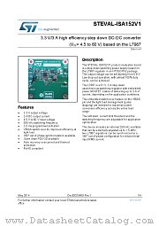 STEVAL-ISA152V1 datasheet pdf ST Microelectronics