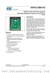 STEVAL-ISB014V2 datasheet pdf ST Microelectronics