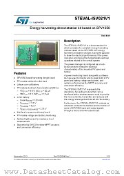 STEVAL-ISV021V1 datasheet pdf ST Microelectronics