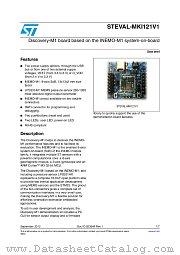 STEVAL-MKI121V1 datasheet pdf ST Microelectronics