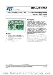 STEVAL-MKI124V1 datasheet pdf ST Microelectronics