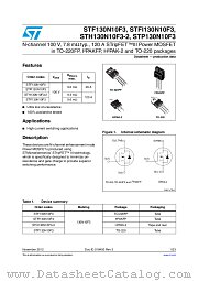 STH130N10F3-2 datasheet pdf ST Microelectronics