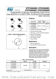 STI33N60M2 datasheet pdf ST Microelectronics