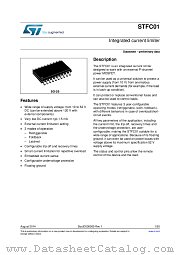 STFC01DR datasheet pdf ST Microelectronics