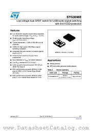 STG3696EQTR datasheet pdf ST Microelectronics