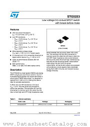 STG5223QTR datasheet pdf ST Microelectronics