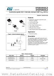 STGB35N35LZT4 datasheet pdf ST Microelectronics