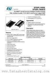 STGIPL14K60-S datasheet pdf ST Microelectronics