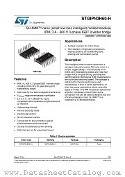 STGIPN3H60-H datasheet pdf ST Microelectronics