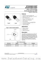STGWT28IH125DF datasheet pdf ST Microelectronics