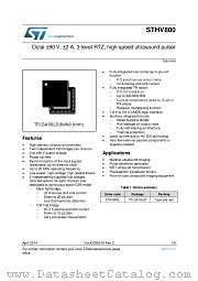 STHV800L datasheet pdf ST Microelectronics