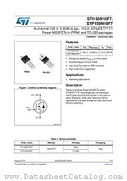 STP150N10F7 datasheet pdf ST Microelectronics