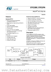STiC2PA datasheet pdf ST Microelectronics