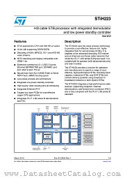 STIH223-NKB datasheet pdf ST Microelectronics