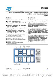 STIH239-TKBT datasheet pdf ST Microelectronics