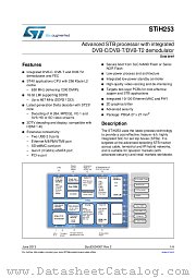 STIH253ZKD datasheet pdf ST Microelectronics