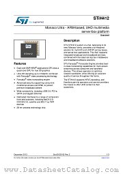 STIH412-EJB datasheet pdf ST Microelectronics