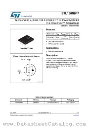 STL130N8F7 datasheet pdf ST Microelectronics