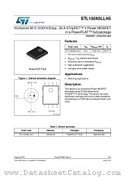 STL150N3LLH5 datasheet pdf ST Microelectronics